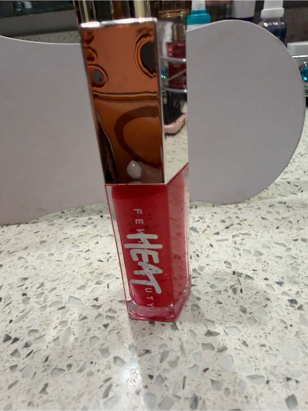 Fenty Beauty Gloss Bomb Heat in Hot Cherry Red